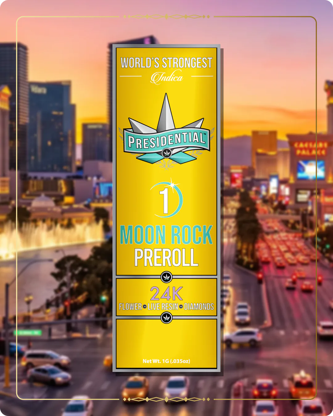 24K Presidential pre-roll for the Nevada Gold page