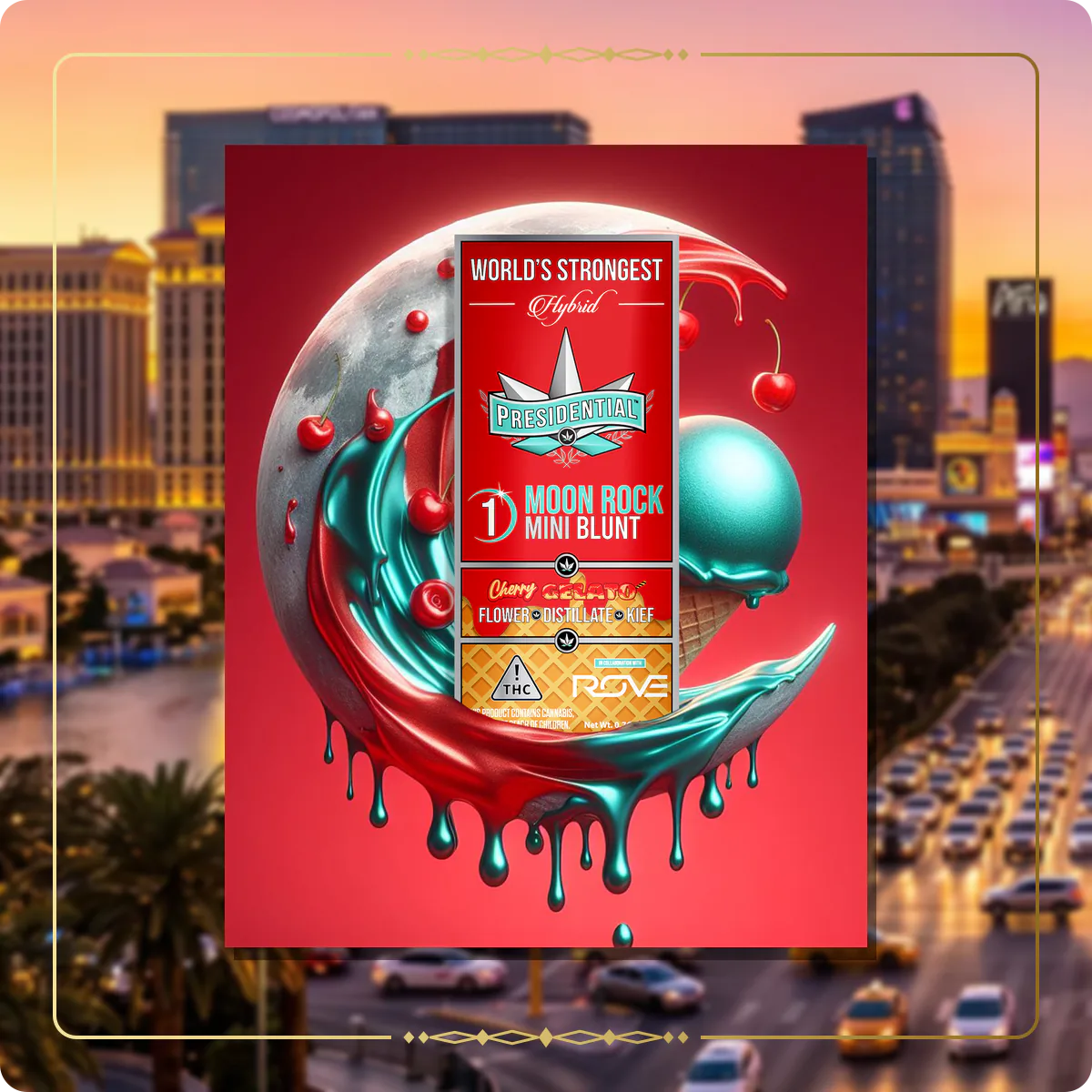 Cherry Gelato Presidential Moon Rock variant 2 for the Nevada Gold page