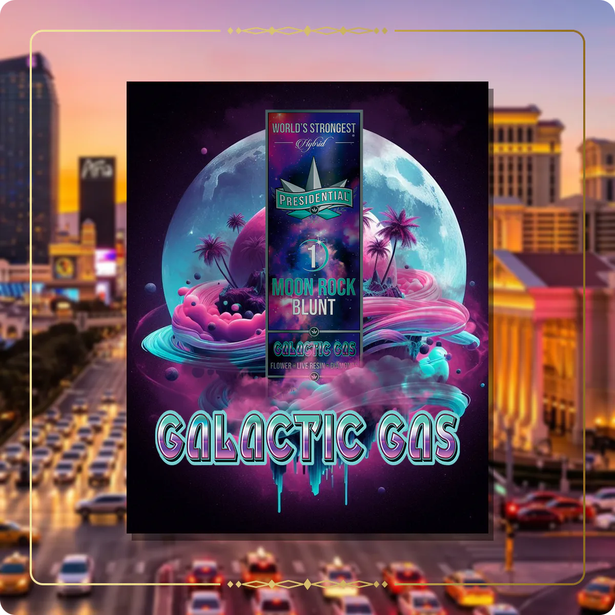Galactic Gas Presidential blunt for the Nevada Gold page