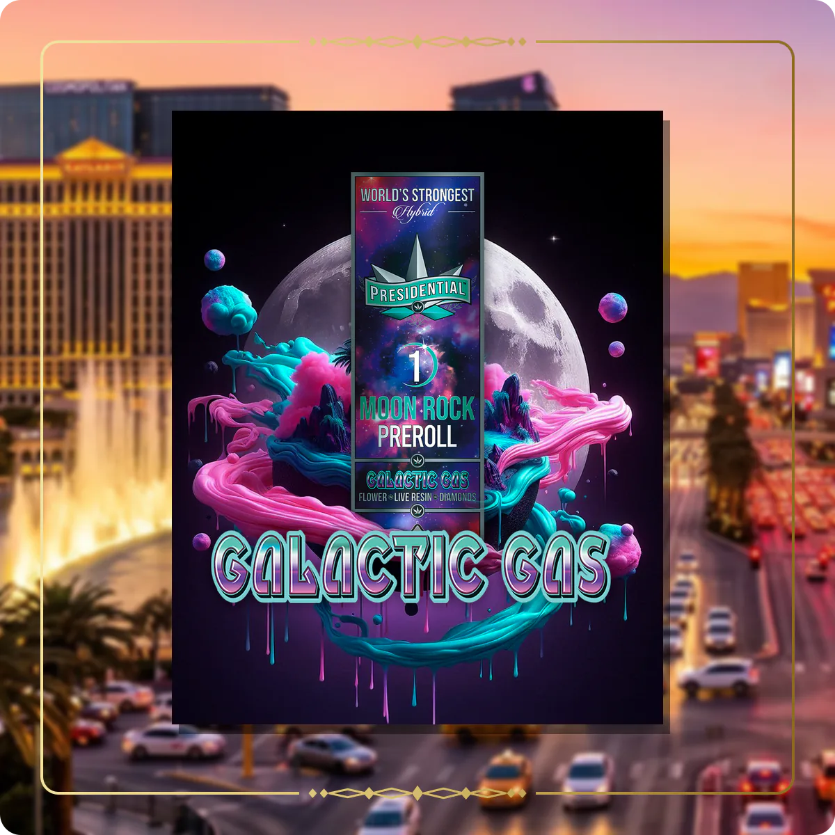 Galactic Gas Presidential pre-roll for the Nevada Gold page
