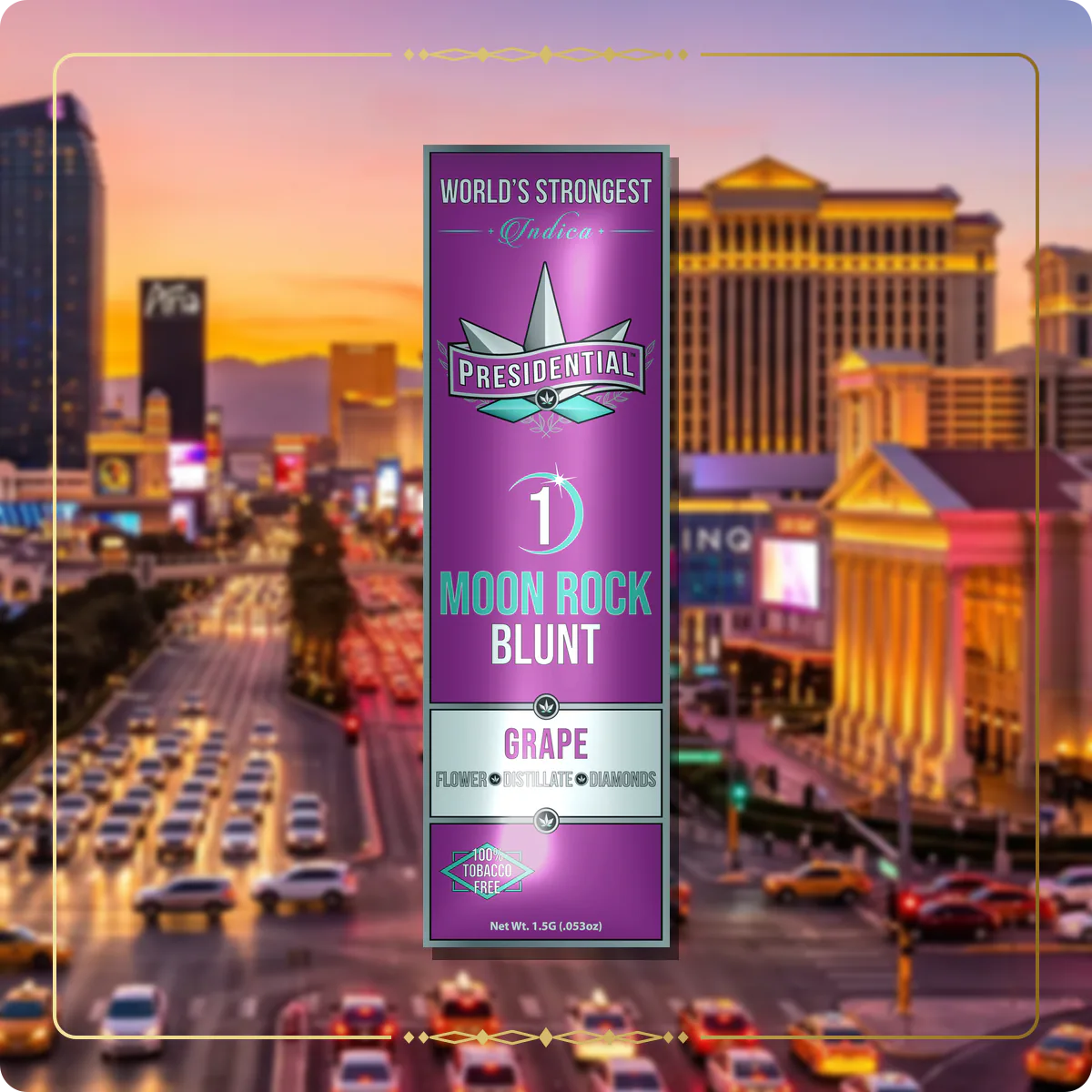 Grape Presidential blunt variant 2 for the Nevada Silver page