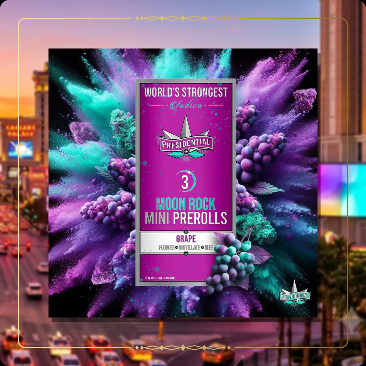 Grape Presidential mini variant 3 for the Nevada Silver page