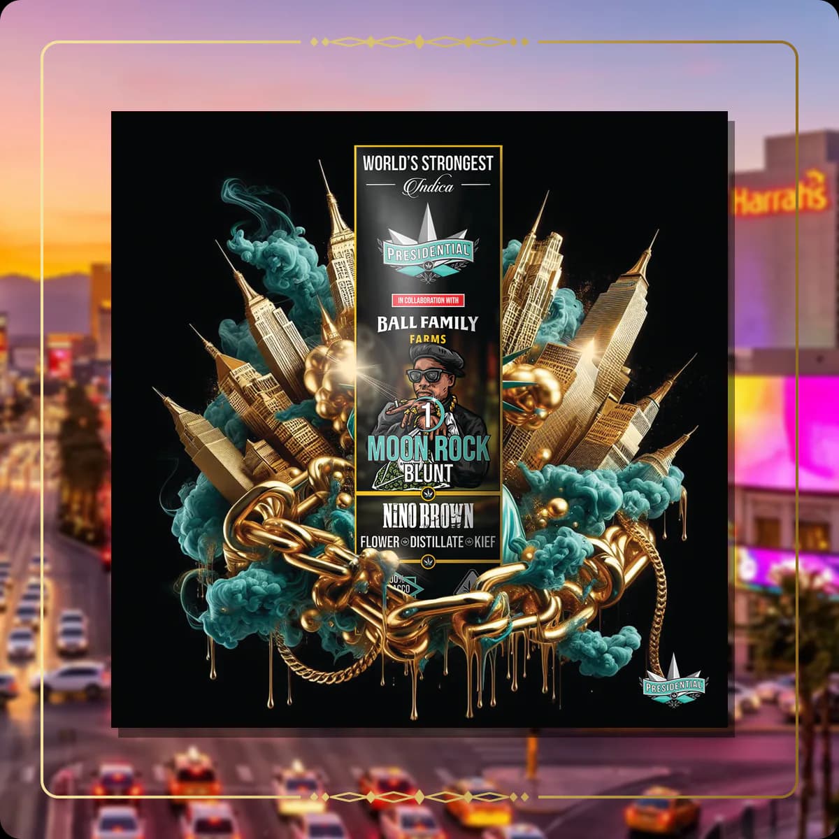 Nino Brown Presidential blunt for the Nevada blunts page