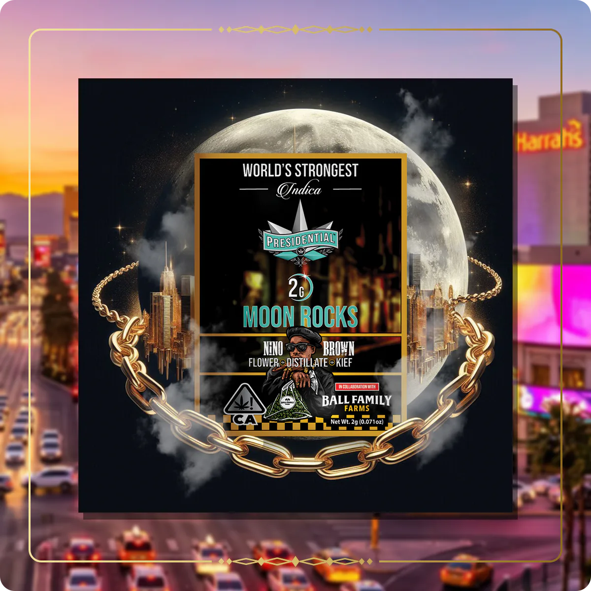 Nino Brown Presidential Moon Rock for the Nevada Moon Rocks page
