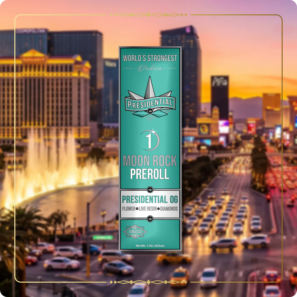 Presidential OG Presidential pre-roll for the Nevada Gold page