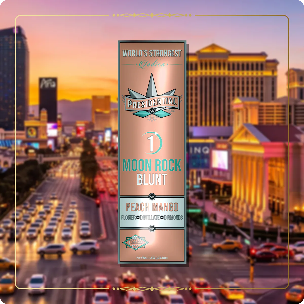 Peach Mango Presidential blunt variant 2 for the Nevada Silver page