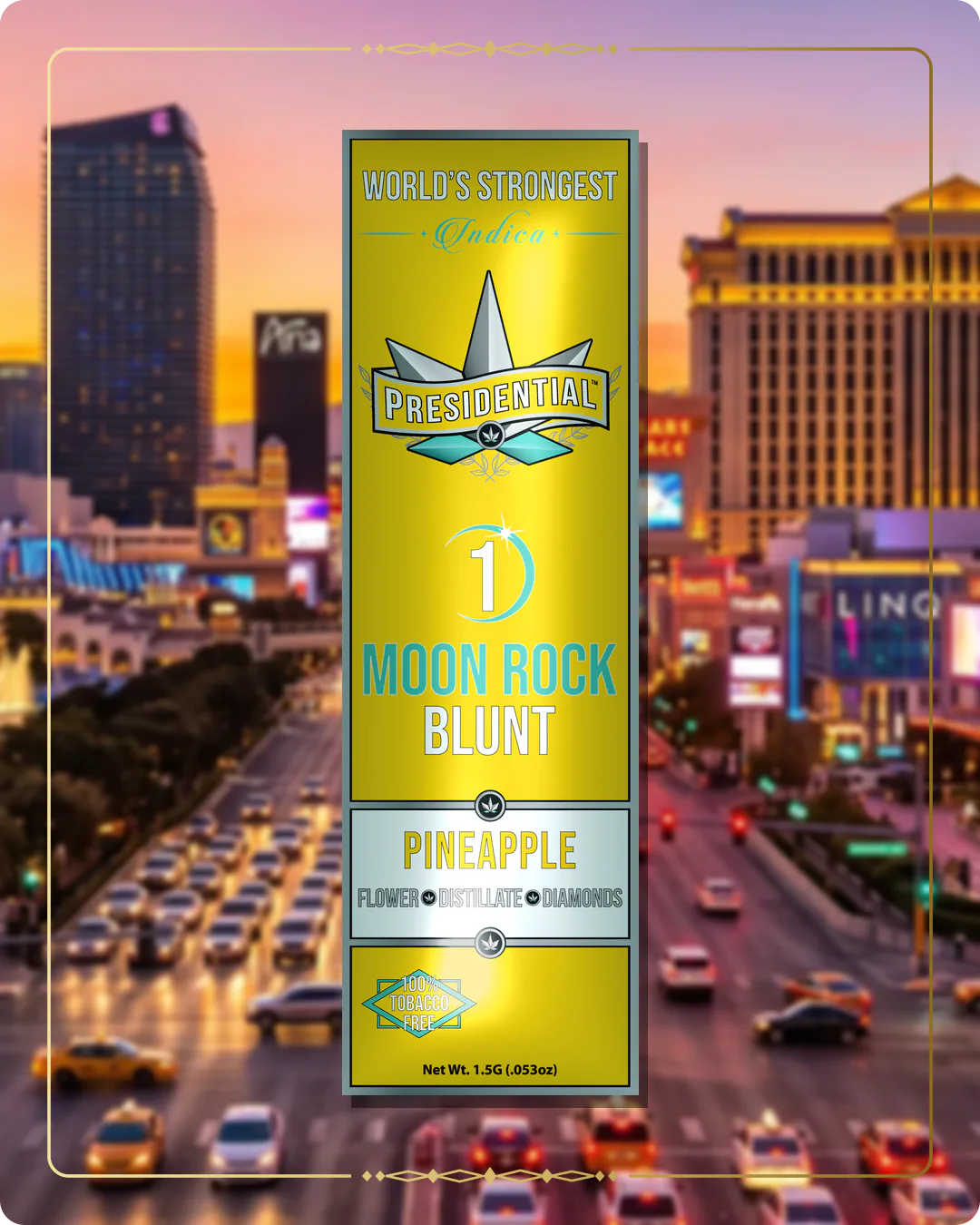 Pineapple Presidential blunt variant 2 for the Nevada market page