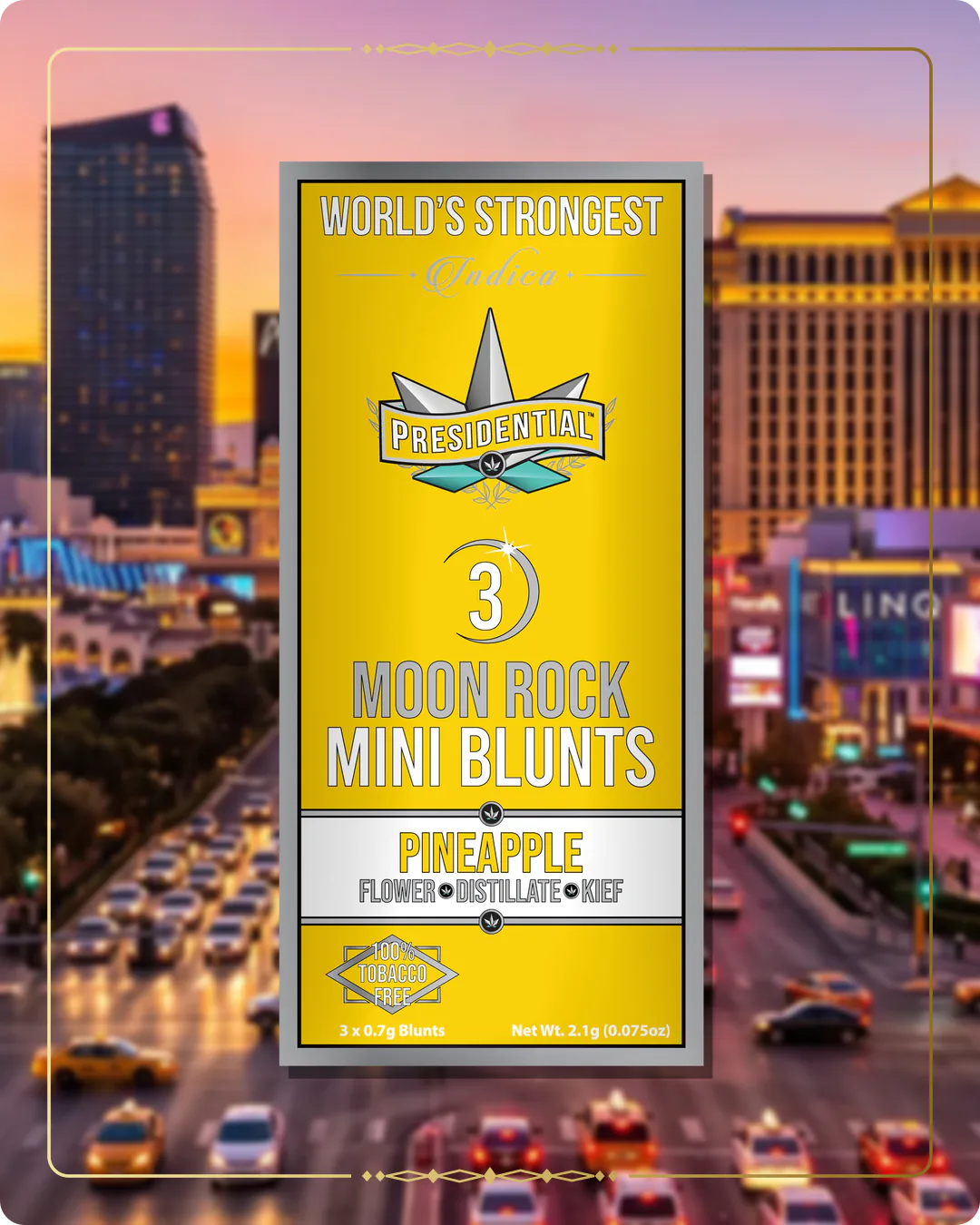 Pineapple Presidential mini for the Nevada Find Us page