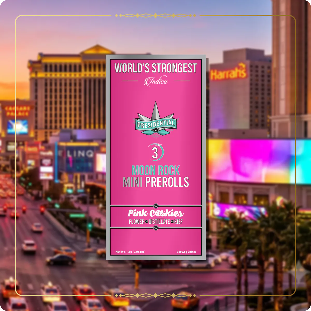 Pink Cookies Presidential mini variant 2 for the Nevada retailers page