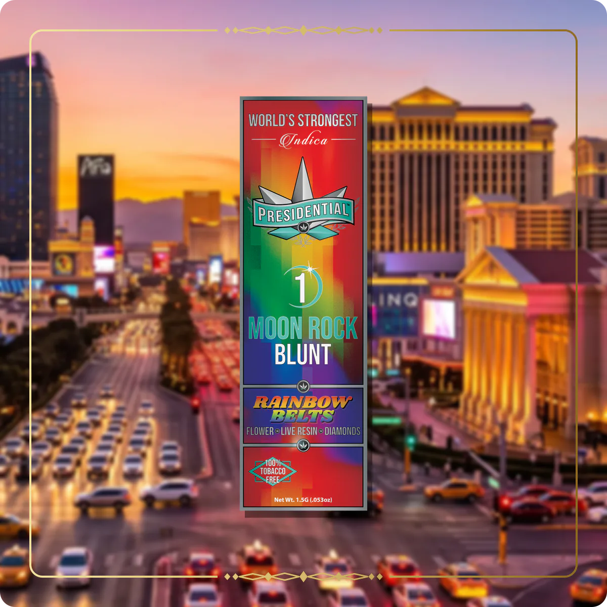 Rainbow Belts Presidential blunt variant 2 for the Nevada Gold page