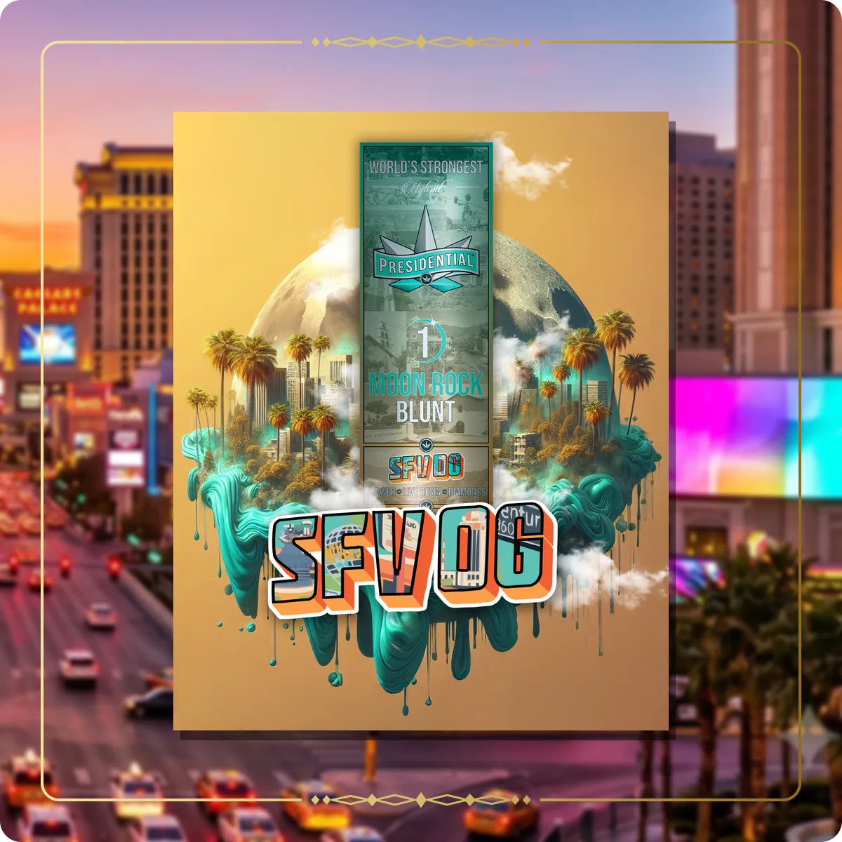 SFV OG Presidential blunt variant 2 for the Nevada Gold page