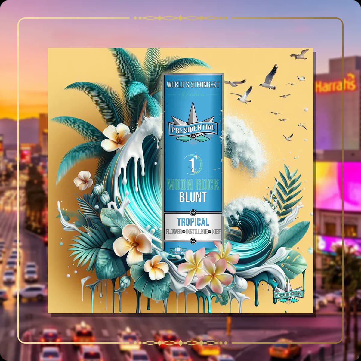 Tropical Presidential blunt for the Nevada retailers page