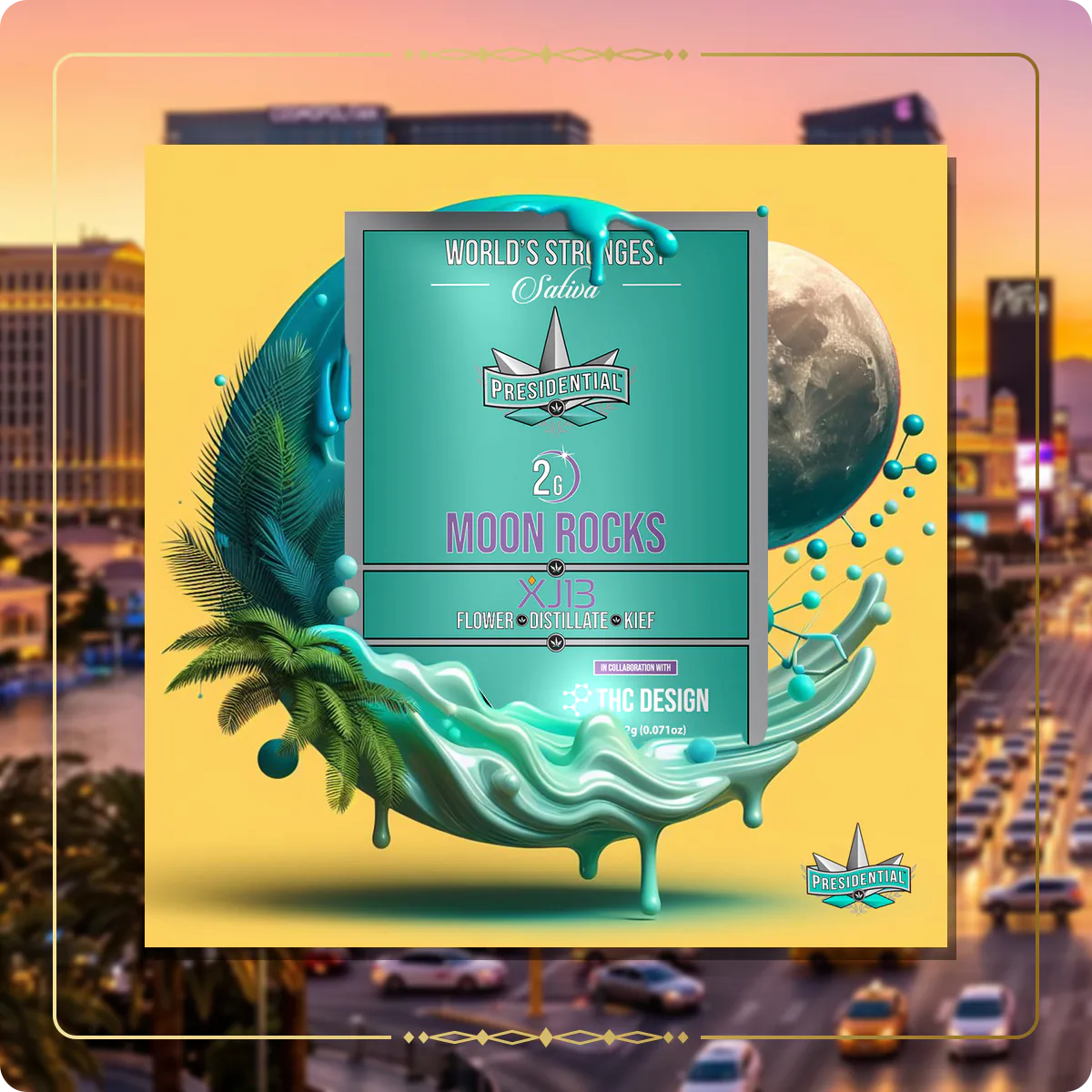 XJ-13 Presidential Moon Rock variant 2 for the Nevada Gold page